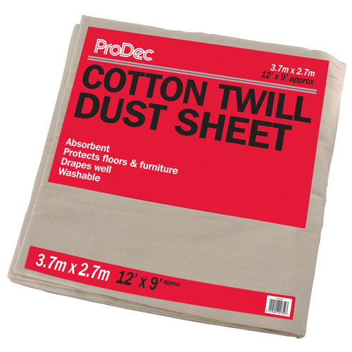 Cotton Twill Dust Sheet (5019200007523)